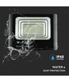 V-Tac 200W solar LED-breedstraler - 40W zonnepaneel, 6000K, IP65