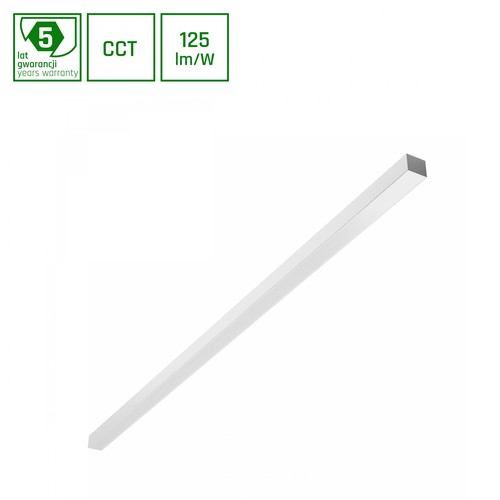 150cm 30W/40W/50W ALLDAY BASIC LED plafondlamp - 3CCT, 115°, wit