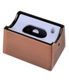 S14s fitting set in rood brons, 2 stuks - Metalen huls, voor S14s LED buizen