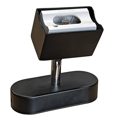 S14d fitting van zwart metaal - Flexibel, voor S14d lampen