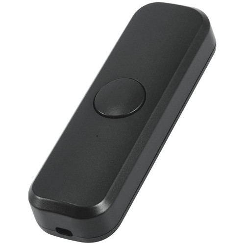 Snoerdimmer voor LED, 0-75W - Fase-afsnijding, zwart, drukknop