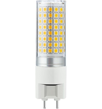G12 11cm / 18W dimbare LED lamp - 2100lm, 4000K, helder glas
