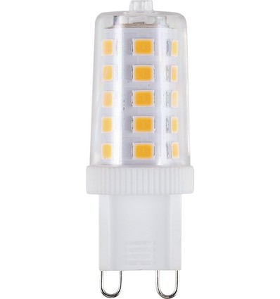 G9 3W dimbare LED lamp - 260lm, 2700K, helder glas, 5cm