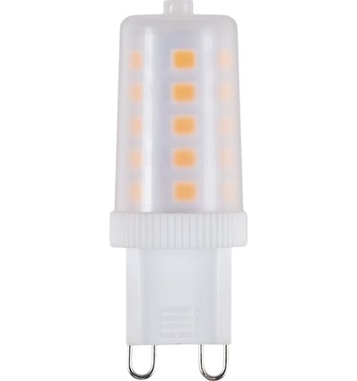G9 3W dimbare LED lamp - 260lm, mat glas, 2700K