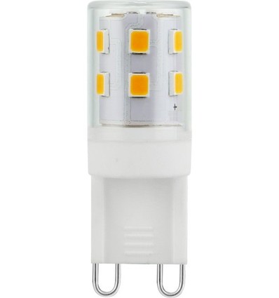 G9 2,5W dimbare LED lamp - 4,2cm, 200lm, helder glas, 2700K
