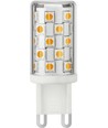 G9 4W dimbare LED lamp - DimToWarm, 2200-3000K, 360lm, 4,9cm, helder glas