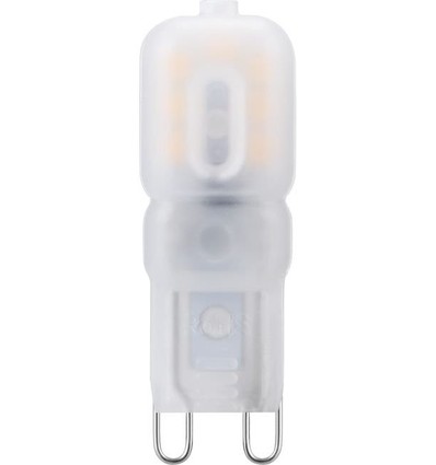 G9 2W LED-lamp - 220lm, 4000K, mat glas