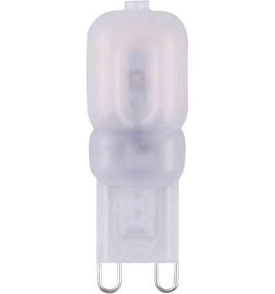 G9 2W LED lamp - 4,8cm, 170lm, mat glas, warm wit