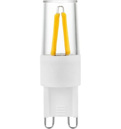 G9 2W dimbare LED lamp - Filament, 5,2cm, 2700K, helder glas