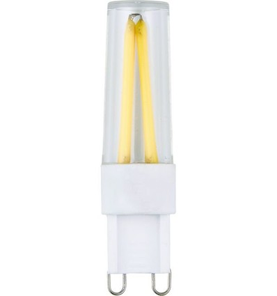 G9 2,5W dimbare LED lamp - 200lm, Filament, helder glas, 2700K