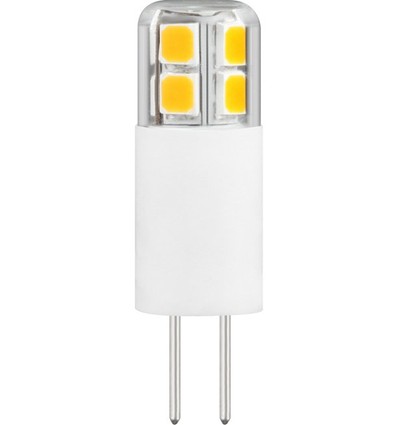 G4 1W LED lamp, 12V - 100lm, dimbaar, 2700K