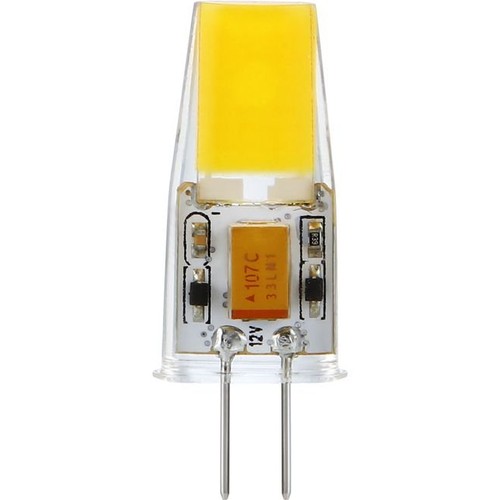 G4 2W dimbare LED-lamp, 12V - 260lm, COB, helder glas, 2700K