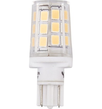 2,5W T15 Wedge LED-lamp, 12V - 250lm, 2700K, AC/DC