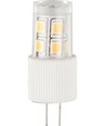 G4 2W dimbare LED-lamp, 12V - 200lm, T14.6, warm wit, helder glas