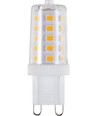 G9 3W LED lamp - 320lm, 5cm, helder glas, 2700K