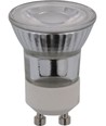 GU10 MR11 3W dimbare LED lamp - 200lm, 40°, glas, warm wit