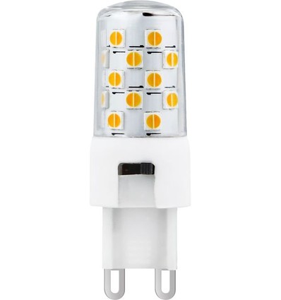 G9 3,4W dimbare LED lamp - 350lm, RA90, CCT switch, 5,5cm, helder glas