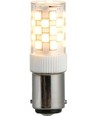 LEDlife BA15d 3,5W LED buis - 5,2cm, 380lm, helder glas, 3000K