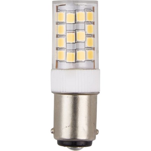 LEDlife Ba15d 3,2W LED buis - 5,2cm, dimbaar, 390lm, helder glas