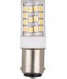 LEDlife Ba15d 3,2W LED buis - 5,2cm, dimbaar, 390lm, helder glas