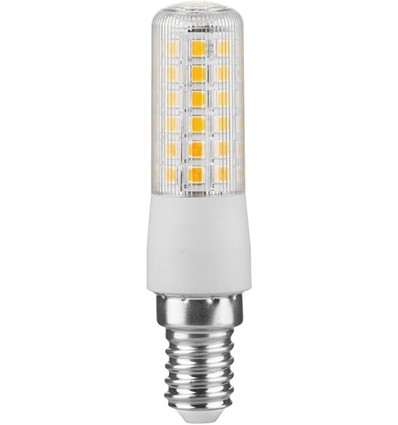 E14 7W dimbare LED buislamp - 8,2cm, 806lm, 2700K, helder glas