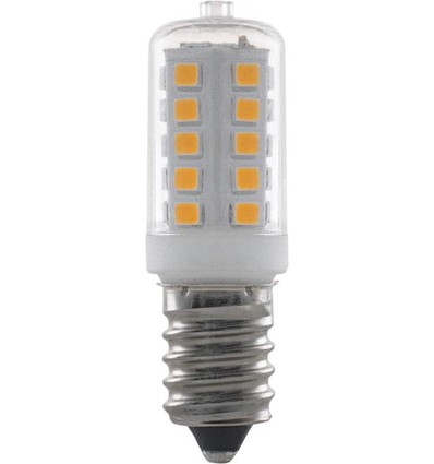 E14 3W LED buislamp - 5,1cm, 320lm, helder glas, 2700K