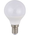 E14 3W LED kogellamp, 12-60V - G45, 250lm, opaal glas