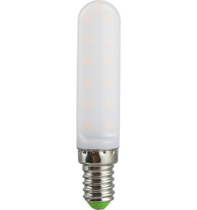 E14 4W LED buislamp - 9cm, 300lm, opaal glas