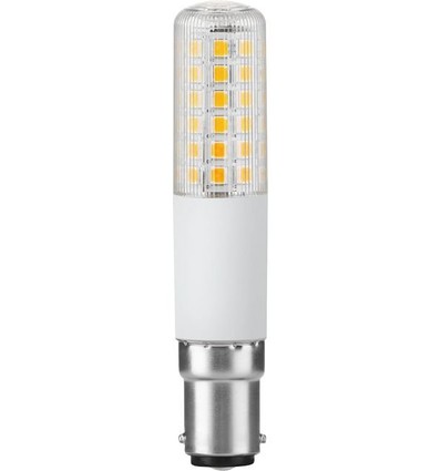 BA15d 8W dimbare LED buislamp - 9cm, 1055lm, 2700K, helder glas