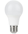 E27 5,5W LED lamp, 12-60V - A60, 600lm, opaal glas, 3000K