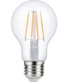 E27 4W dimbare LED filamentlamp - A60, 2200K, helder, 380lm