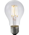 E27 4W dimbare LED filamentlamp - A60, 2200K, helder, 380lm