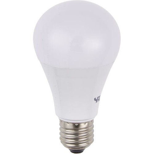 E27 12W dimbare LED lamp - A65, 1055lm, opaal glas, 2700K