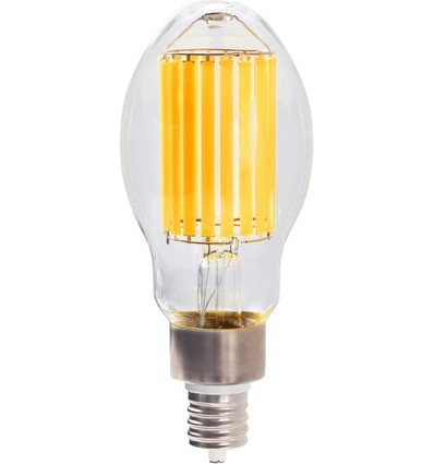 E40 85W ED120 LED lamp - 15300lm, 120-277V, helder glas, warm wit