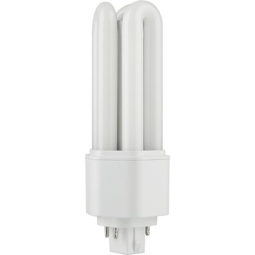 14cm / 10W GX24q-4 LED lamp - 1350lm, opaal glas, 3000K