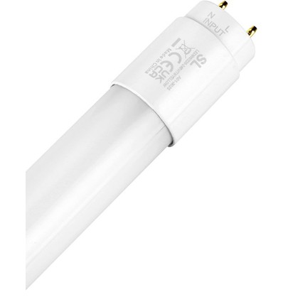 121,2cm / 18W T8 LED-buis - Rood, Glas, Direct/Ballast compatibel