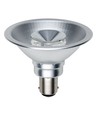 BA15d 8W AR70 dimbare LED-lamp, 12V - DimToWarm, 2000-2800K, 35 graden, grijze behuizing