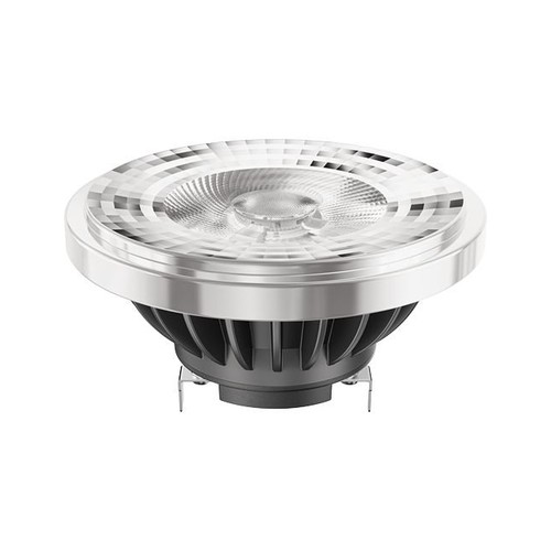 G53 AR111 12W LED lamp, 12V - 980lm, 36°, dimbaar, 2700K