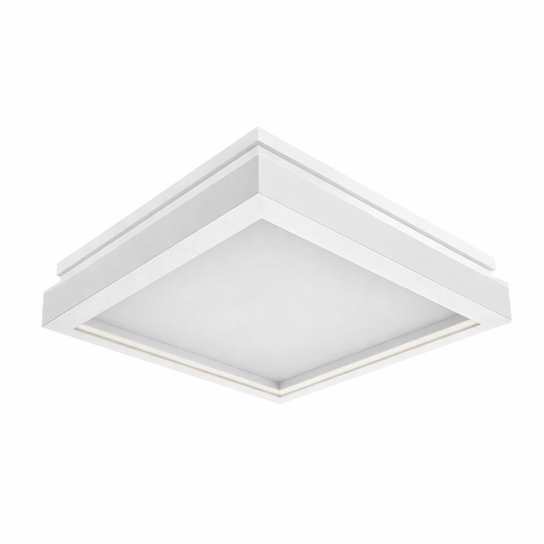Designer LED-plafondlamp - 38W, 4000 lumen, 400x400mm, 4000K