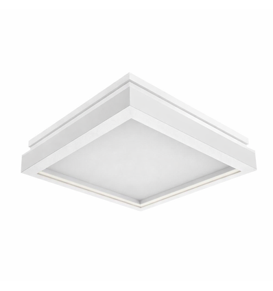 Designer LED-plafondlamp - 38W, 4000 lumen, 400x400mm, 4000K