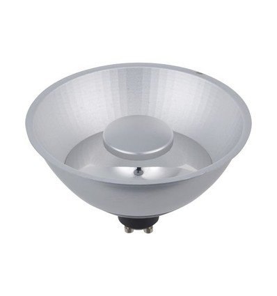 GU10 ES111 12W dimbare LED lamp - 765lm, 35°, 3000K, grijze afwerking