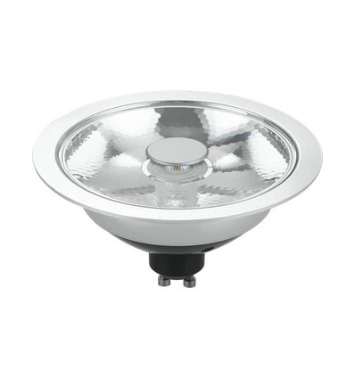 GU10 ES111 10W dimbare LED-lamp - 820lm, 10 graden, 2700K, grijze afwerking