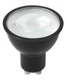 GU10 5W dimbare LED-spot - 470lm, 2700K, 35°, zwart, MR16 formaat