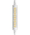R7S 118mm / 11W LED lamp - 1600lm, helder glas, 3000K