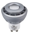 GU10 5,5W DimToWarm LED lamp - 2000-2800K, 30-80°, zilver, dimbaar