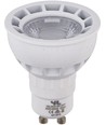 GU10 5,5W DimToWarm LED lamp - 2000-2800K, 40°, dimbaar, wit/nikkel front