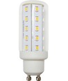 8cm / 4W GU10 LED lamp - 440lm, glas, 6500K