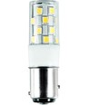 Bay15d 3W LED navigatielamp, 10-30V - 380lm, 5,5cm, IP65, 6500K, EMC goedgekeurd, scheepslamp