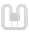 8W GR10q LED lamp - 2D Butterfly, 4-pins, 960lm, glas, 3500K