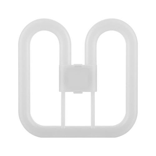 14W 2D LED lamp - GR8 fitting, 2-pins, 1680lm, opaal, Direct/Ballast compatibel